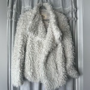 Hollister Fur Coat
